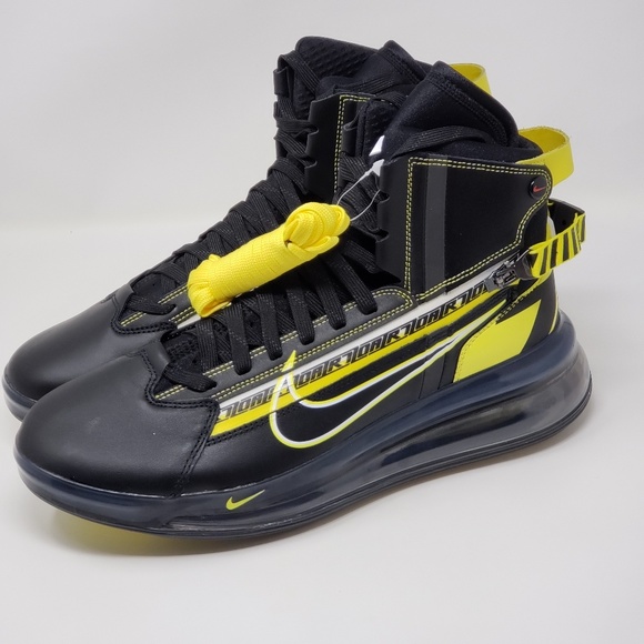 Nike Shoes | Air Max 720 Saturn As Qs Motorsport Sz 10 Nike Air Max 720 Saturn AS QS BlackDynamic Yellow